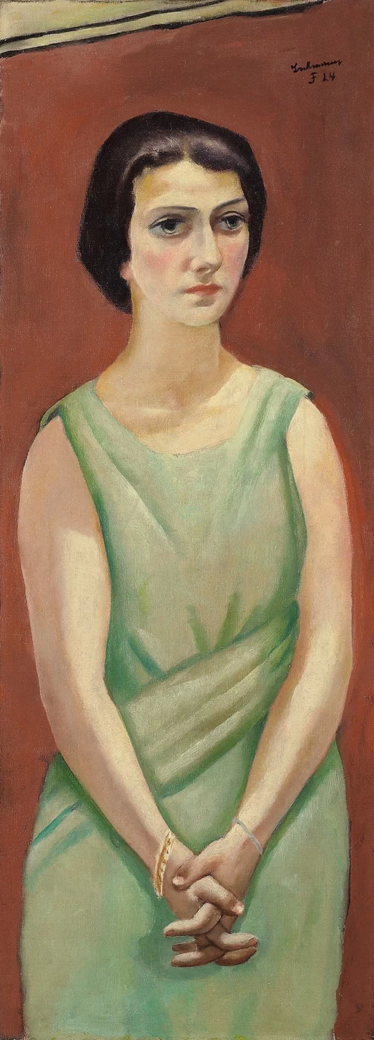 Ritratto di Elsbeth Goetz, 1924 - Museum Behnhaus Drägerhaus, Lübeck